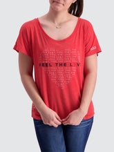 Load image into Gallery viewer, Feel The Love Graphic Dolman