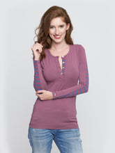 Load image into Gallery viewer, Blue and Rose Stripe