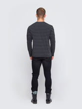 Load image into Gallery viewer, Charcoal and Black Stripe