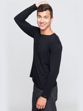 Load image into Gallery viewer, Men's Long Sleeve Henley