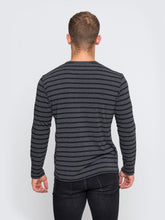 Load image into Gallery viewer, Charcoal and Black Stripe
