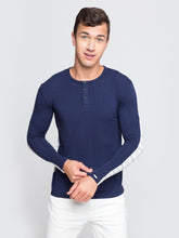 Load image into Gallery viewer, Navy and Grey Stripe
