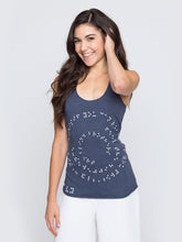 Load image into Gallery viewer, Braille Spiral Graphic Tank
