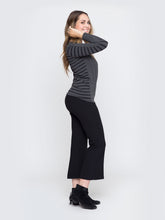 Load image into Gallery viewer, Charcoal and Black Stripe
