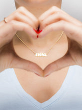 Load image into Gallery viewer, Love is Blind Gold Plated Necklace
