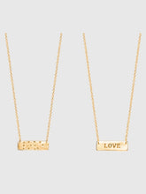 Load image into Gallery viewer, Love is Blind Gold Plated Necklace
