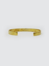 Load image into Gallery viewer, Love is Blind Gold Plated Bangle Bracelet
